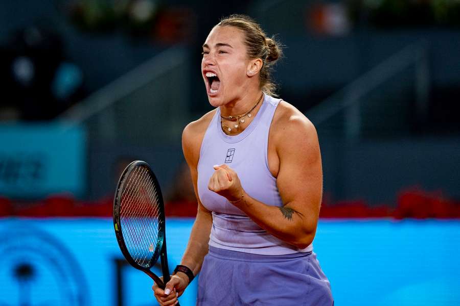Sabalenka não teve vida fácil contra Kostyuk