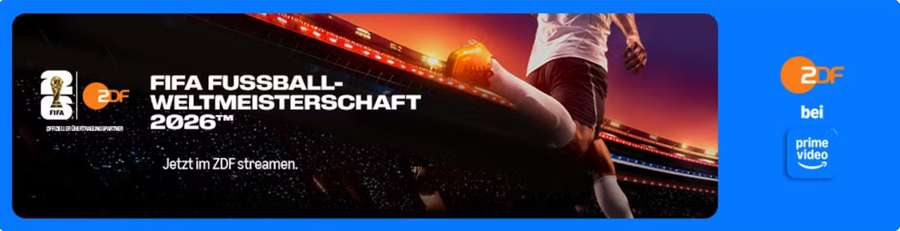 Erlebe die WM 2026 mit ZDF auf Prime Video.