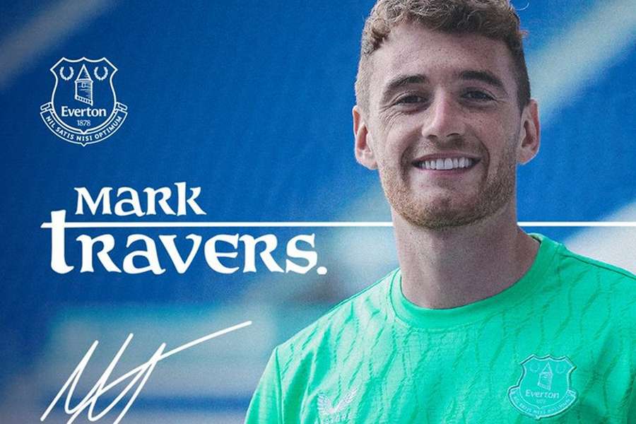 Travers pleased with Everton debut after Blackburn defeat