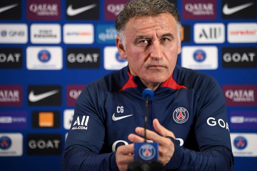 Galtier has struggled at the helm of PSG this season