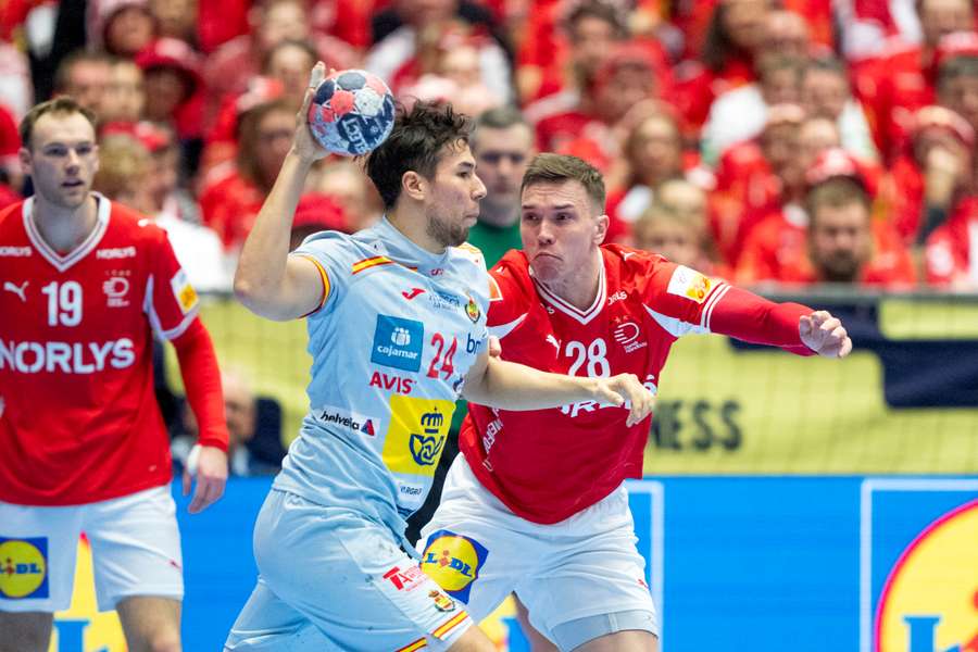 España, derrotada por Dinamarca España, derrotada por Dinamarca