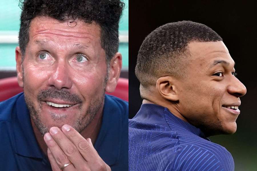 Antrenorul echipei Atletico Madrid, Diego Simeone, a vorbit despre un eventual ltransfer al lui Mbappe la rivala Real