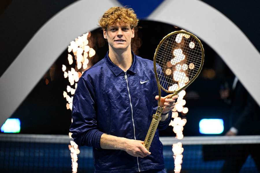 Sinner won the Davis Cup with Italy in 2023 and 2024