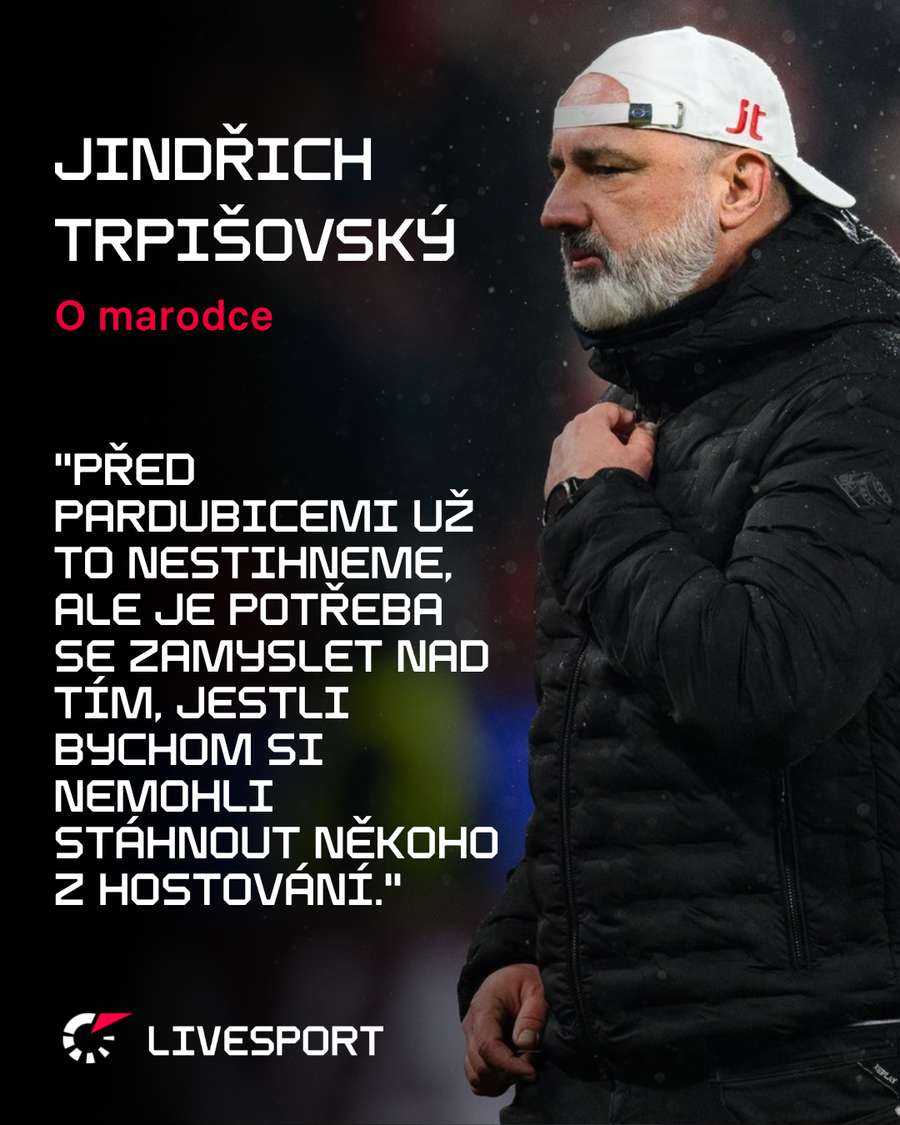 Co si o marodce myslí trenér Trpišovský? Co si o marodce myslí trenér Trpišovský?