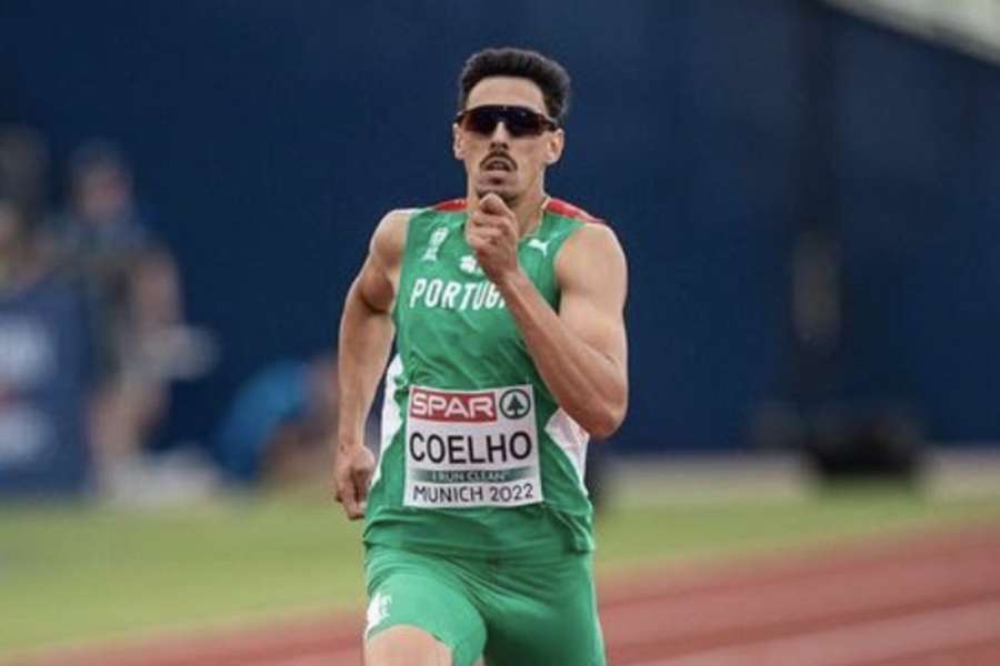 João Coelho terminou 400 metros no segundo lugar