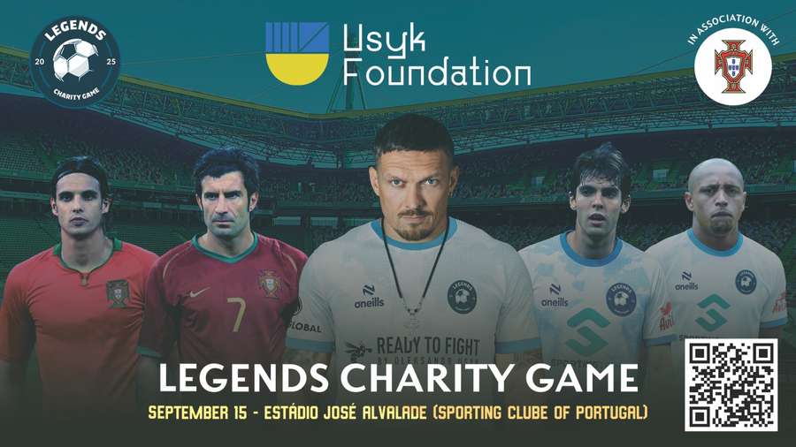 Usyk reforça equipa do World Legends