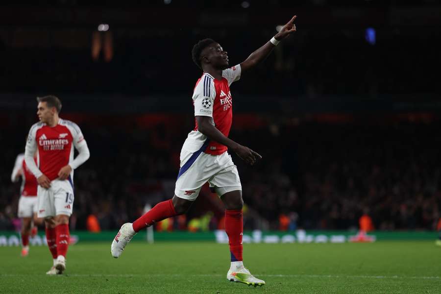 Bukayo Saka bourreau de Monaco.