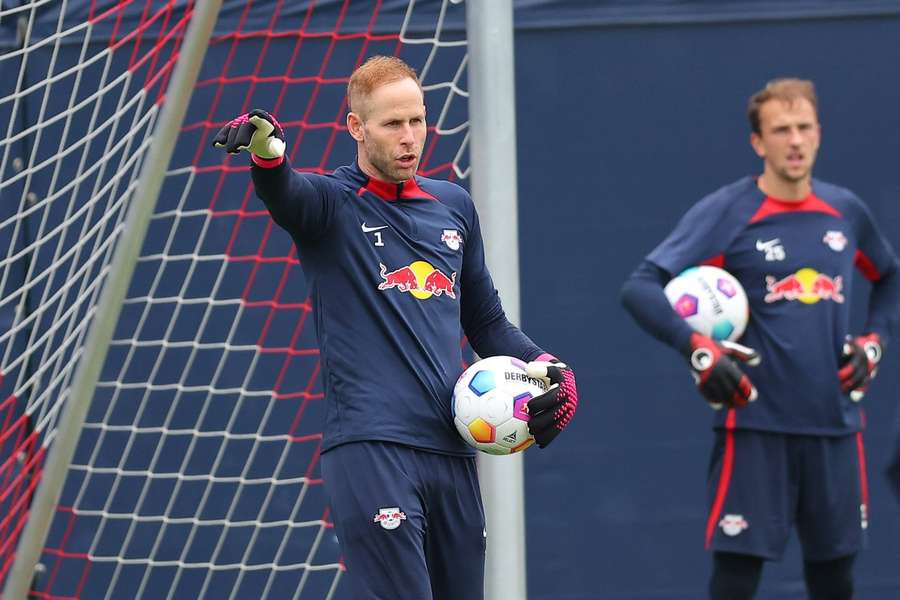 Peter Gulacsi hatte sich im Training zurück in die Mannschaft gearbeitet.