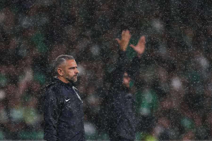 Rui Borges, treinador do Sporting