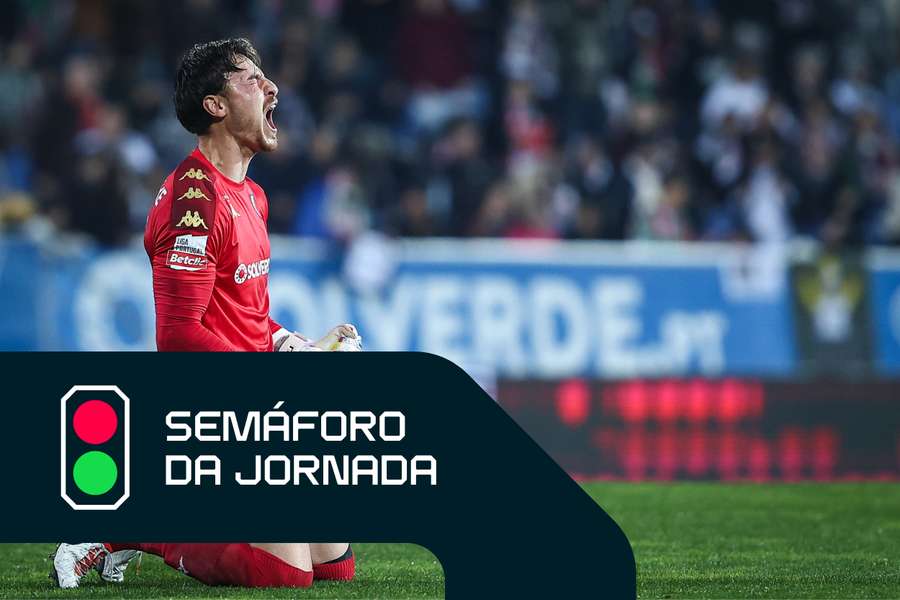 Mateus Fernandes apontou o golo do triunfo do Estoril