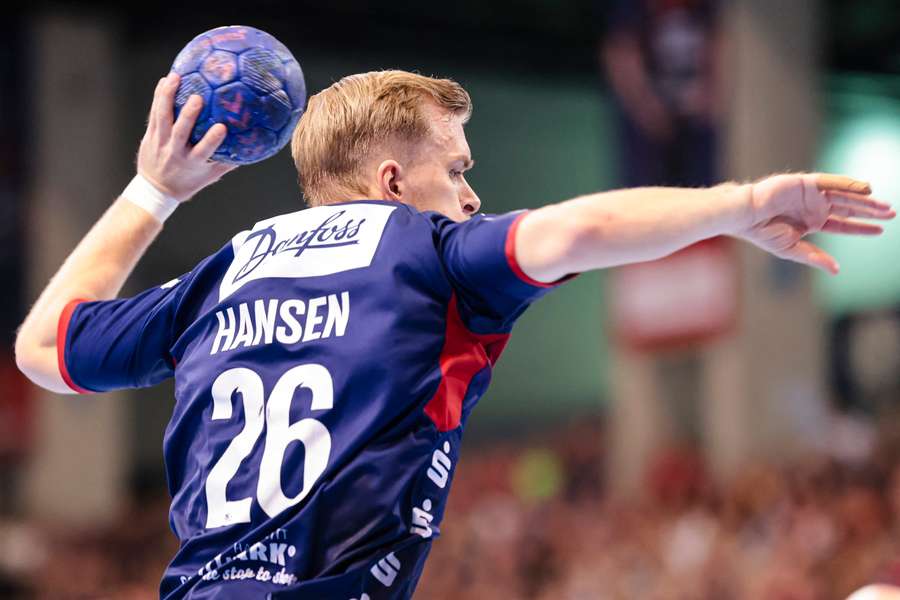 Johan Hansen warf fünf Tore für die SG Flensburg-Handewitt.