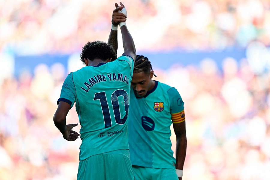 Deux buts pour Lamine Yamal, deux passes décisives pour Raphinha Deux buts pour Lamine Yamal, deux passes décisives pour Raphinha