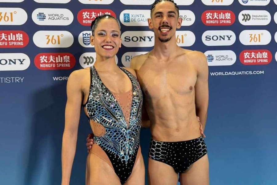 Cheila Vieira e Daniel Ascenso oitavos em dueto livre na Taça do Mundo