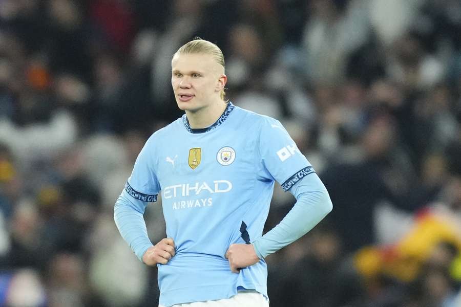 City-Star Erling Haaland war nach dem Schlusspfiff enttäuscht