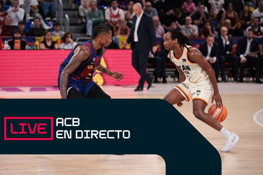 Michael Forrest ante Will Clyburn, en el Barça-UCAM Murcia de la ida Michael Forrest ante Will Clyburn, en el Barça-UCAM Murcia de la ida