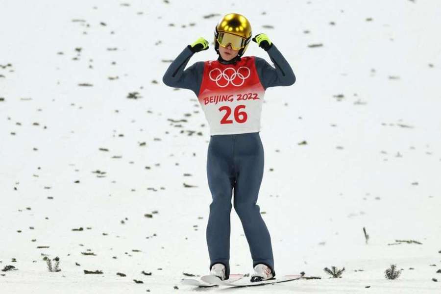 Danił Sadriejew podczas igrzysk olimpijskich w Pekinie