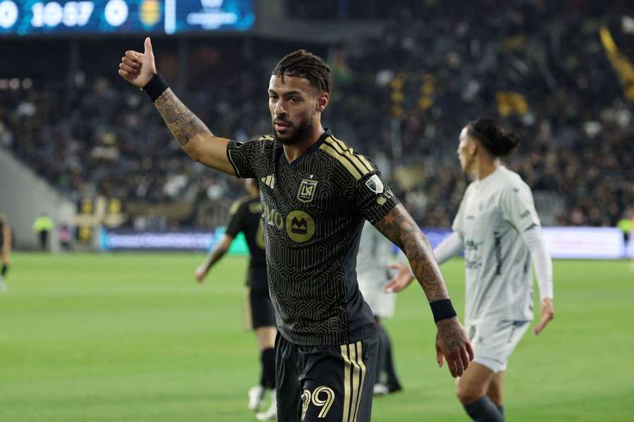 Denis Bouanga avec LAFC mardi. Denis Bouanga avec LAFC mardi.