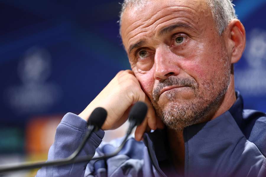 Luis Enrique, treinador do PSG