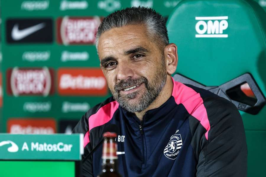 Rui Borges, treinador do Sporting