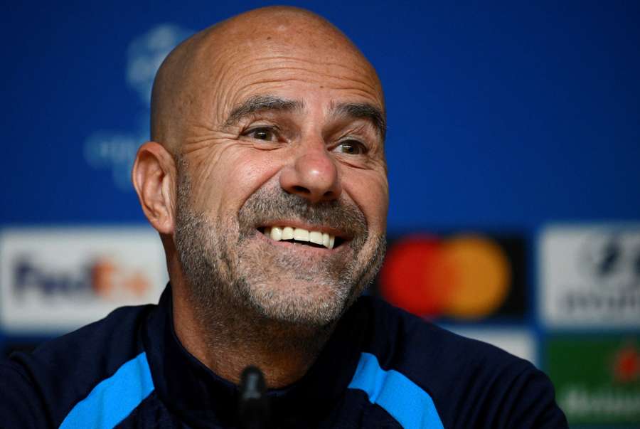PSV manager Peter Bosz
