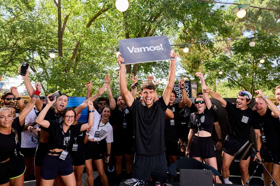 Alcaraz ha sorprendido a varios corredores en la Casa de Campo de Madrid este lunes 21 de julio
