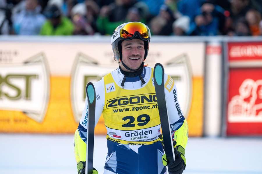 Jan Zabystřan po triumfu ve Val Gardeně.