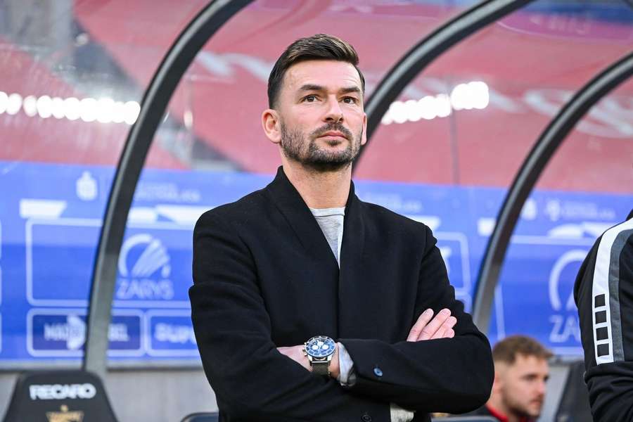 Michal Gasparik po przełamaniu Górnika Michal Gasparik po przełamaniu Górnika