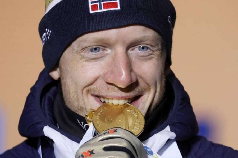  Johannes Thingnes Boe zdobył czwarty medal na MŚ w biathlonie