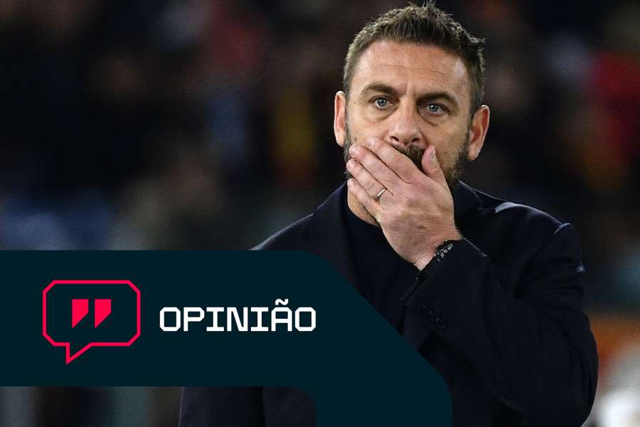 Daniele De Rossi foi demitido do comando técnico da Roma