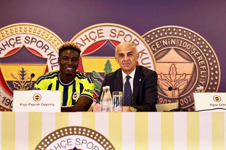 Ghana defender Kojo Oppong Peprah joins Fenerbahçe on a four-year deal. Ghana defender Kojo Oppong Peprah joins Fenerbahçe on a four-year deal.