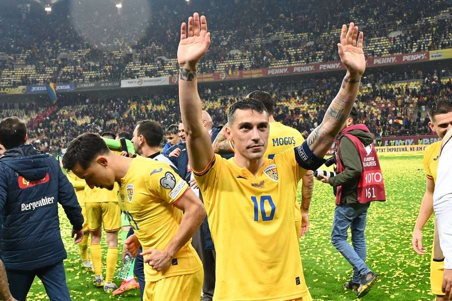 Nicolae Stanciu, capitão da seleção da Roménia