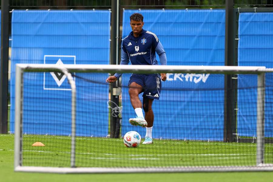 Königsdörffer im HSV-Training