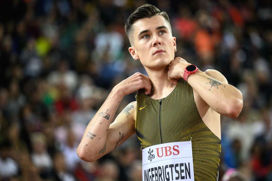 Jakob Ingebrigtsen, campeón de los 5.000 metros de los Juegos Olímpicos de París.