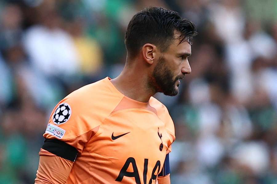 Lloris is one of four first team players to be missing from the squad through injury
