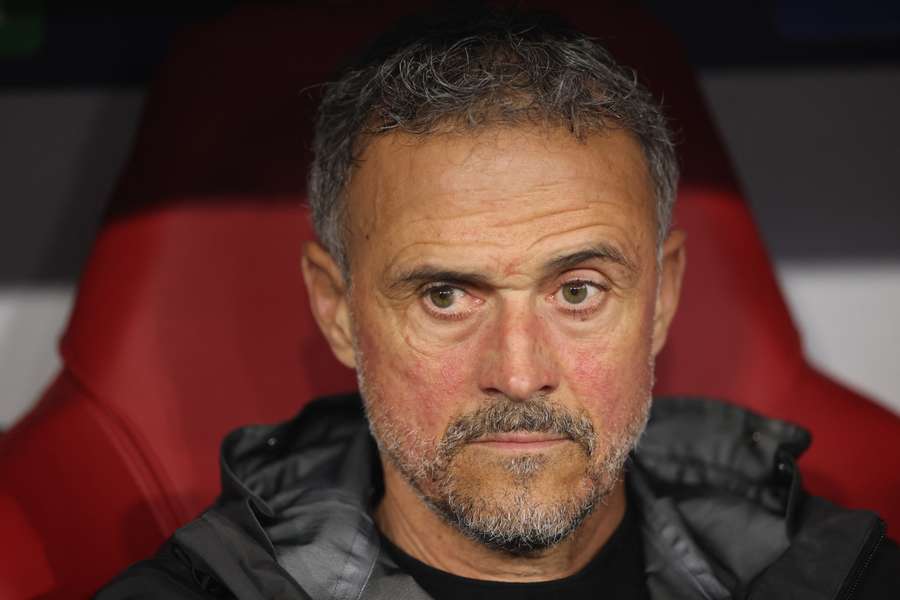 Luis Enrique em Munique a 6 de maio. Luis Enrique em Munique a 6 de maio.
