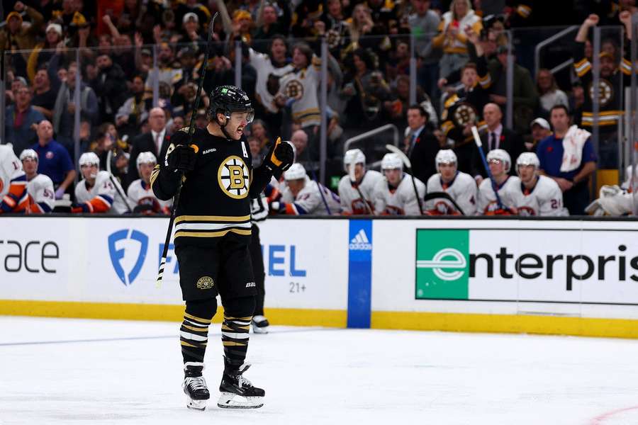 David Pastrnak ha aggiunto tre punti al suo palmarès.