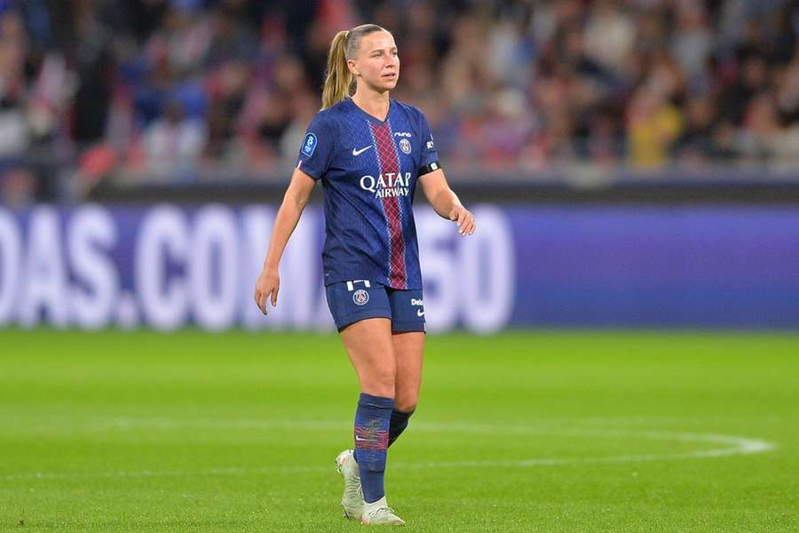 Jackie Groenen con el PSG.
