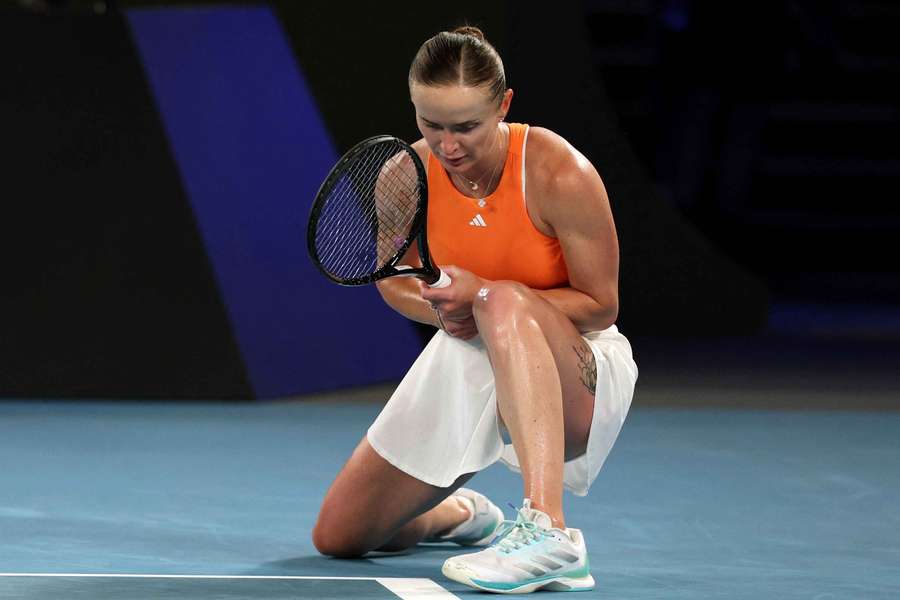 Elina Svitolina während ihres Matches gegen Aryna Sabalenka.