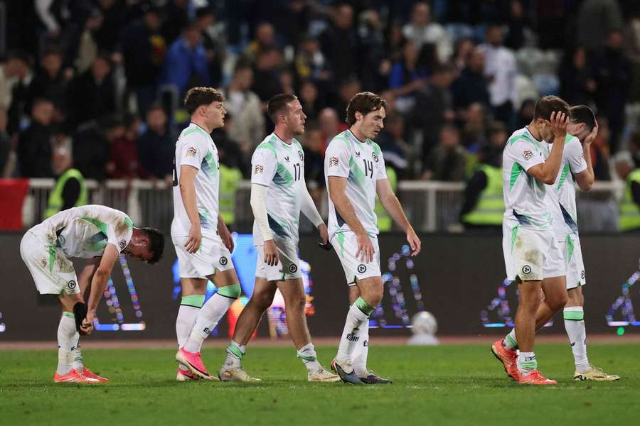 Les Irlandais contre le Kosovo cette semaine. Les Irlandais contre le Kosovo cette semaine.
