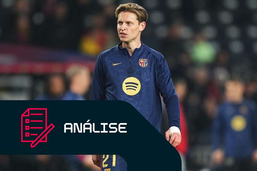 Frenkie de Jong tornou-se um suplente de luxo para o Barça esta época