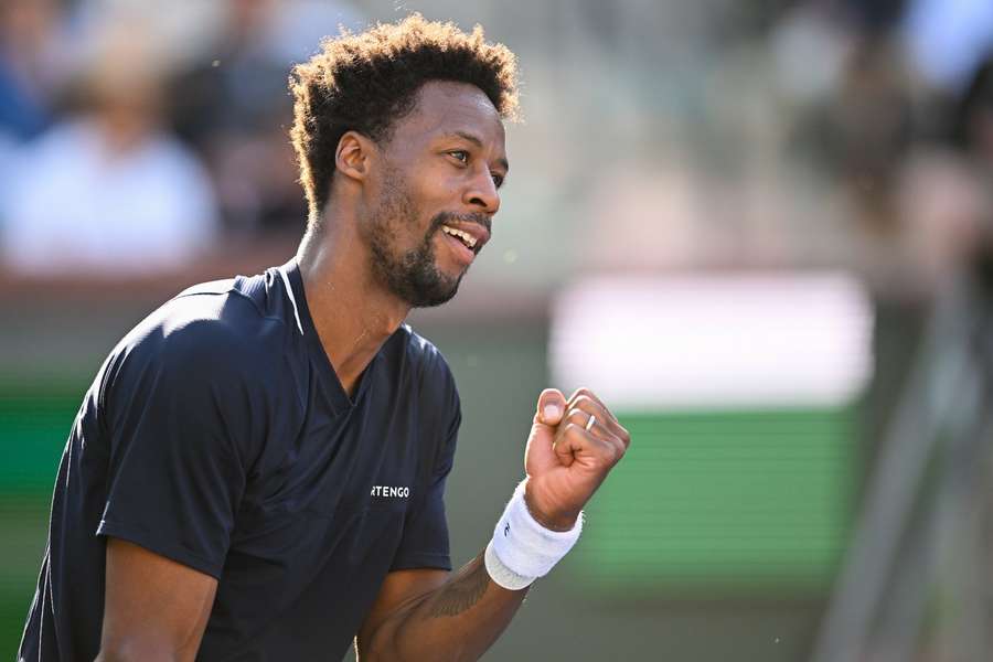 Gael Monfils sealed a dominant win