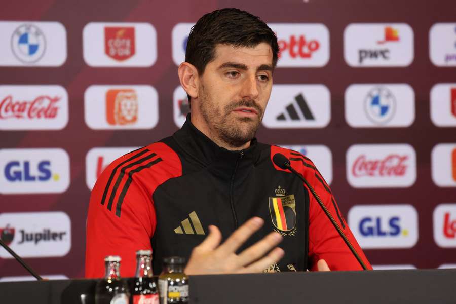 Courtois, en su regreso a la selección de Bélgica Courtois, en su regreso a la selección de Bélgica