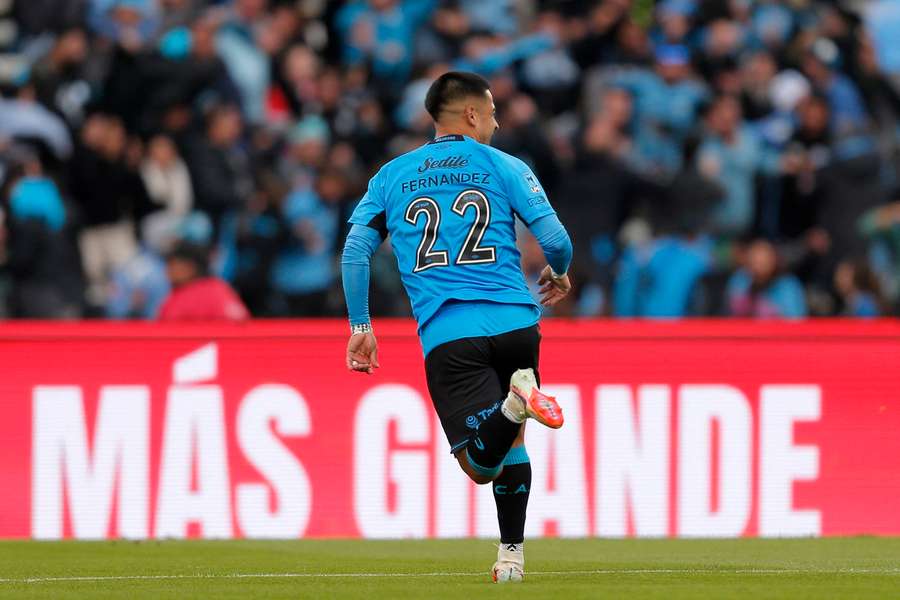Nicolás Fernández, goleador una vez más Nicolás Fernández, goleador una vez más