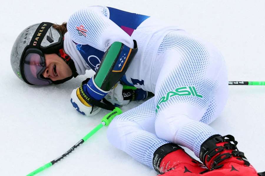 Lucas Pinheiro conquistou o ouro no slalom gigante de Milão-Cortina 2026