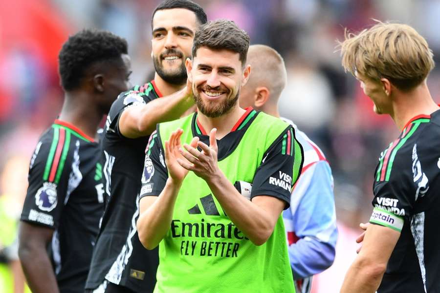 Jorginho se despidió de la afición en el último partido de la temporada ante el Southampton