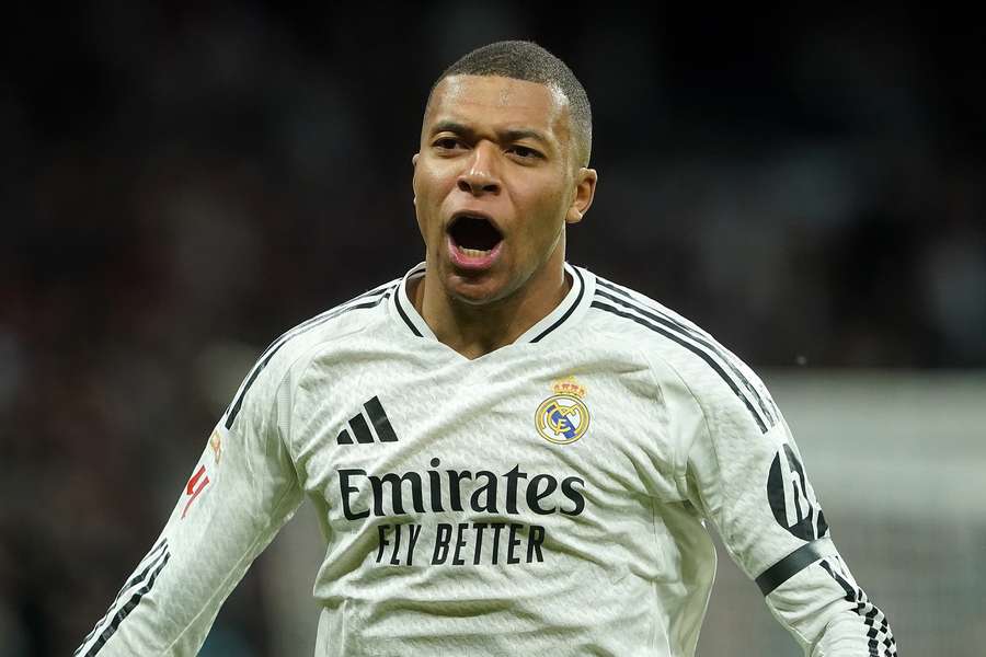 Kylian Mbappe bejubelte seinen Treffer ausgelassen.