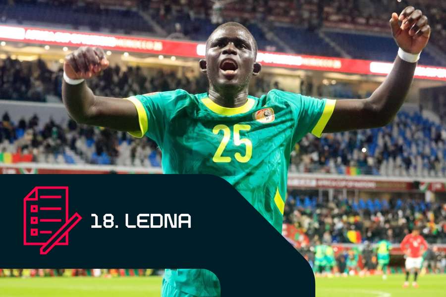 Malick Diouf si v dresu Senegalu zahraje finále mistrovství Afriky.