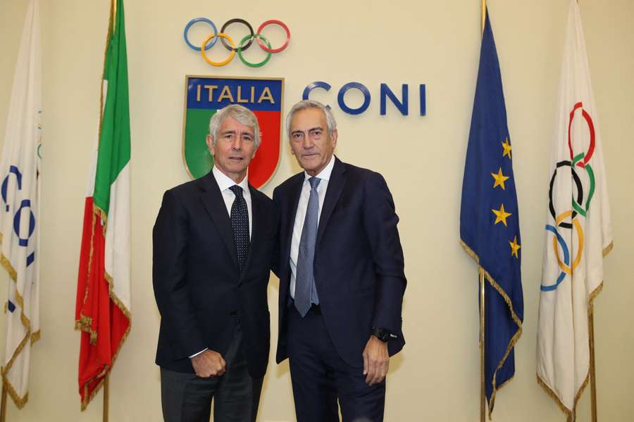 Il ministro dello Sport Andrea Abodi attacca il presidente della Figc Gabriele Gravina