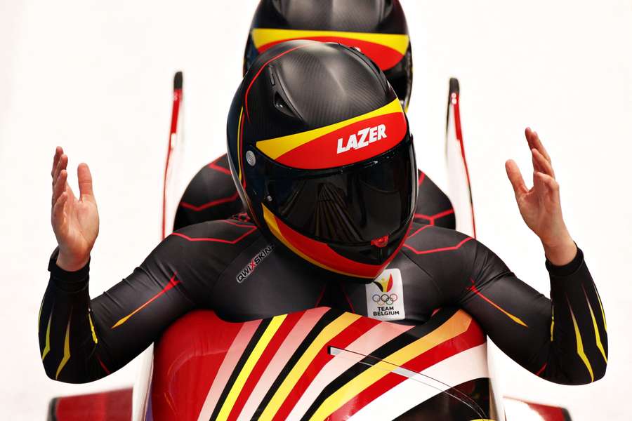 An Vannieuwenhuyse et Sara Aerts aux JO 2022. An Vannieuwenhuyse et Sara Aerts aux JO 2022.