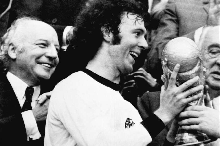 Beckenbauer levou Alemanha ao título da Copa de 1974